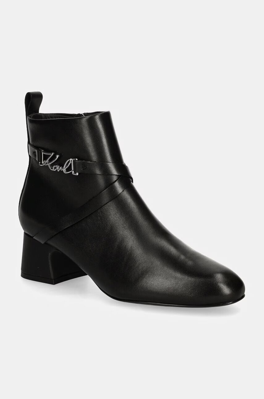 Karl Lagerfeld Кожени боти BONNIE