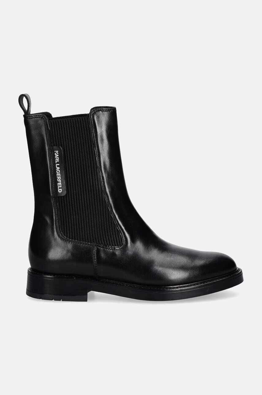 Karl Lagerfeld Кожени боти челси BLAKE