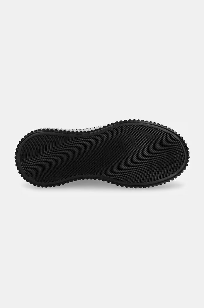 Karl Lagerfeld Кожени боти челси KREEPER в черно с платформа KL42343