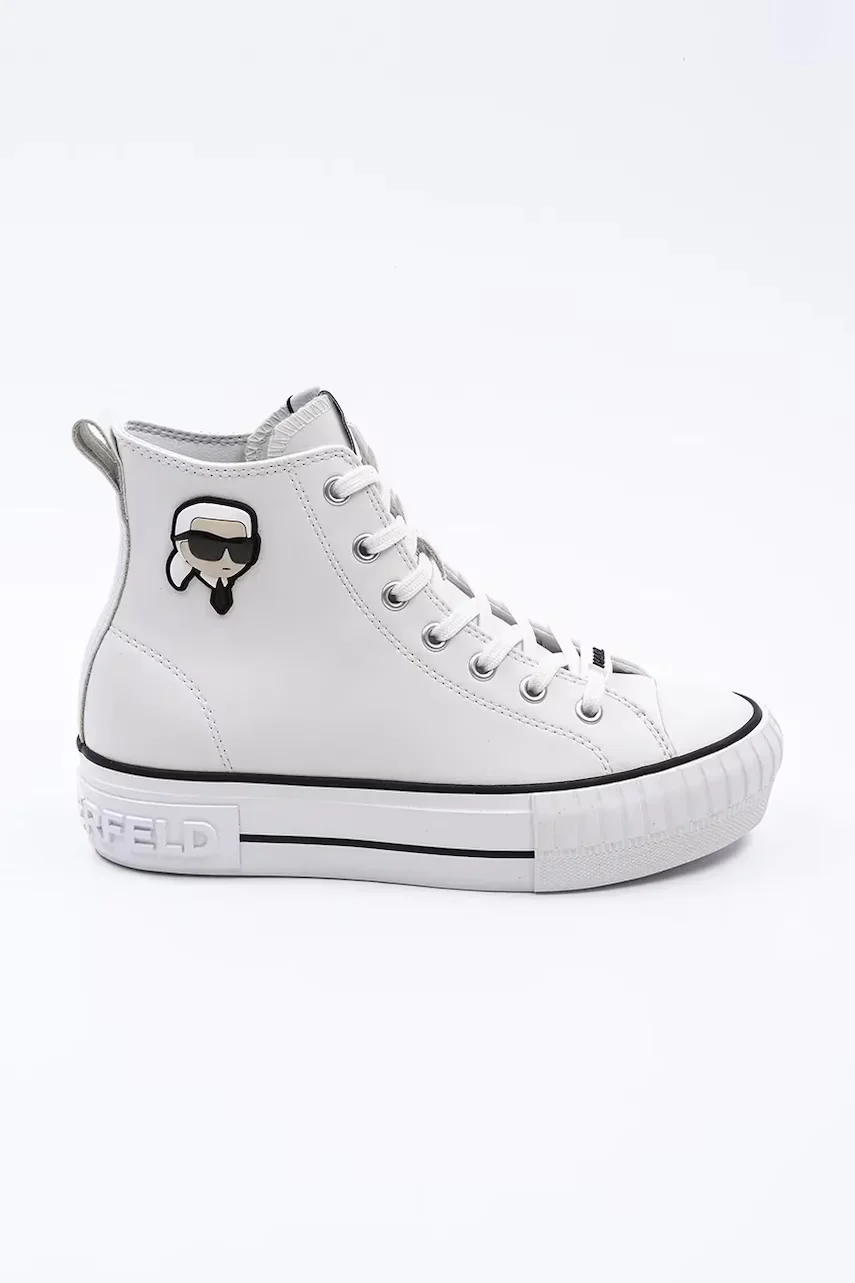 Karl Lagerfeld Кожени кецове KAMPUS MAX NFT