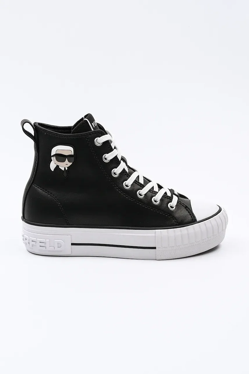 Karl Lagerfeld Кожени кецове KAMPUS MAX NFT