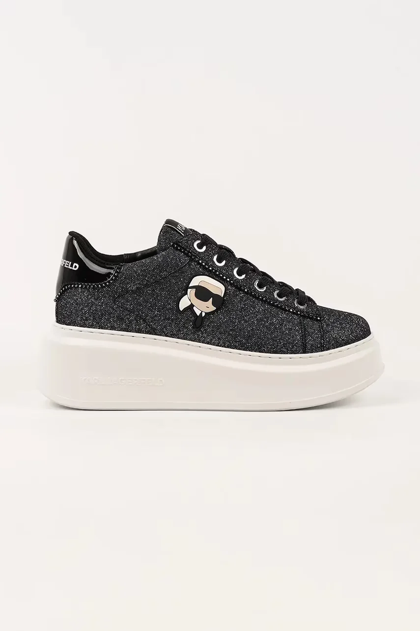 Karl Lagerfeld Кожени маратонки ANAKAPRI