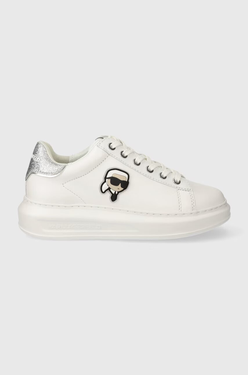 Karl Lagerfeld Кожени маратонки KAPRI