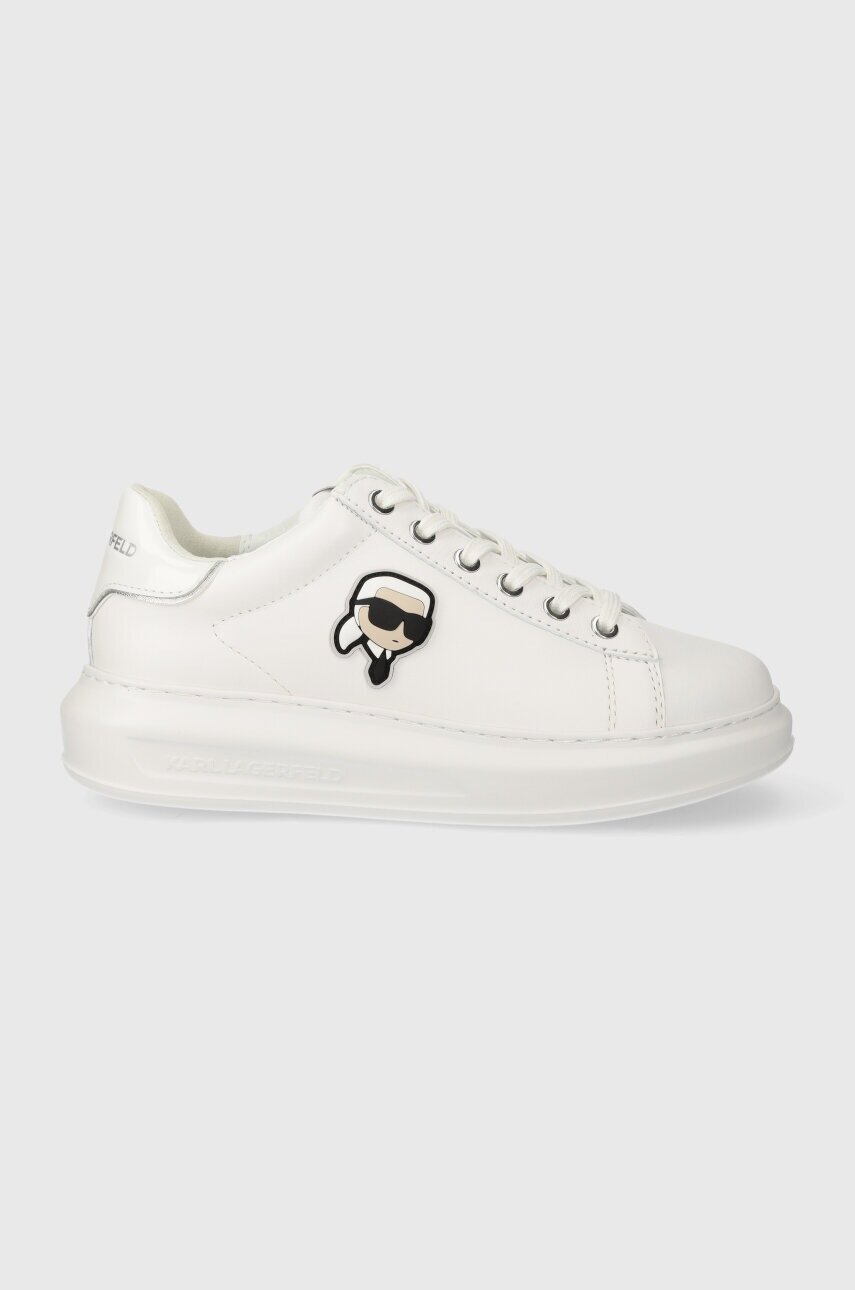 Karl Lagerfeld Кожени маратонки KAPRI