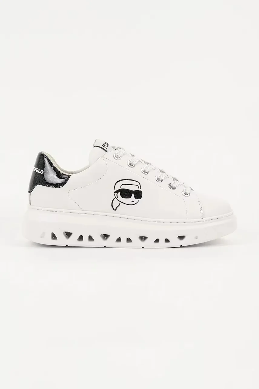Karl Lagerfeld Кожени маратонки KAPRI KITE