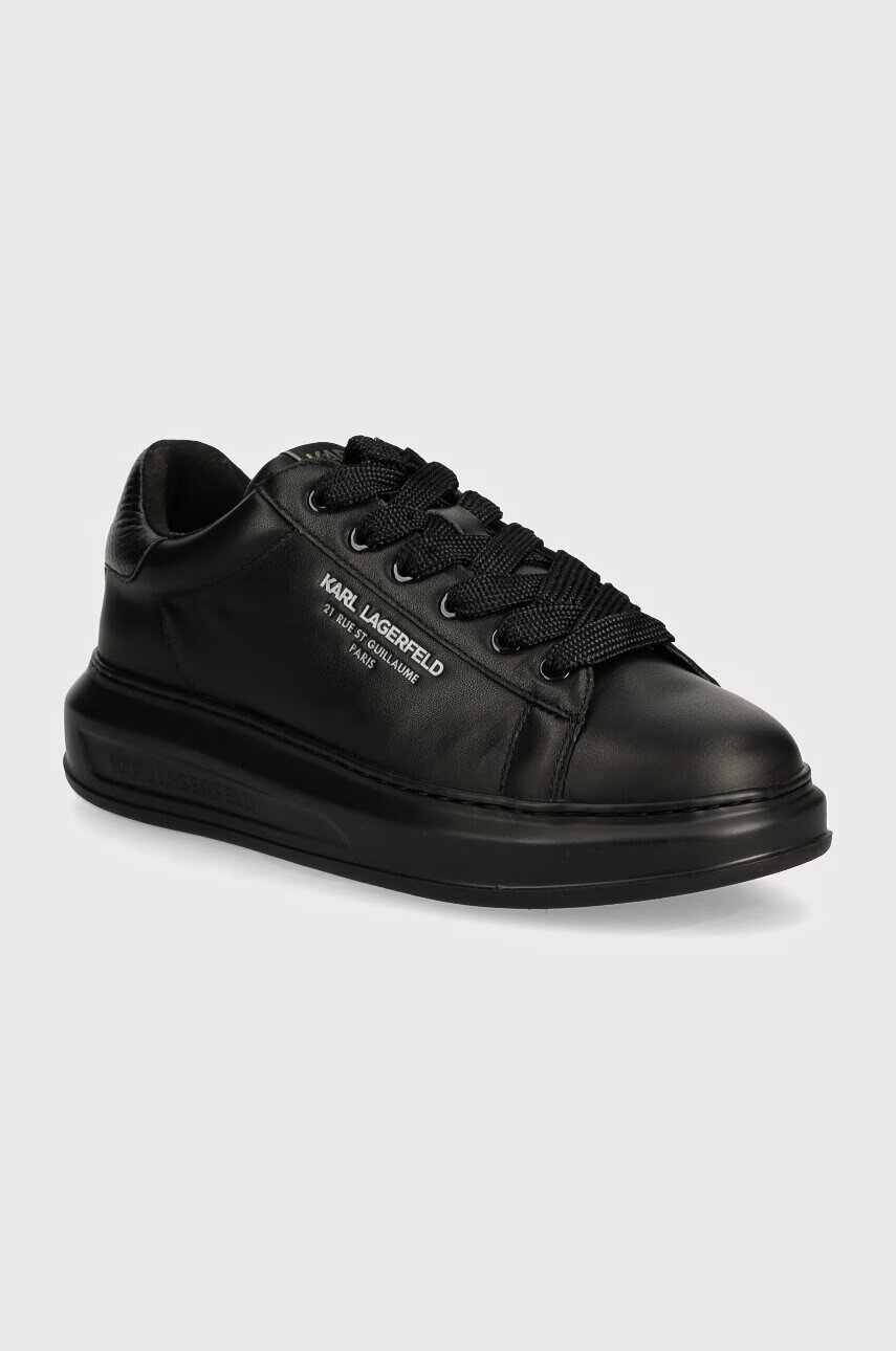 Karl Lagerfeld Кожени маратонки KAPRI MENS