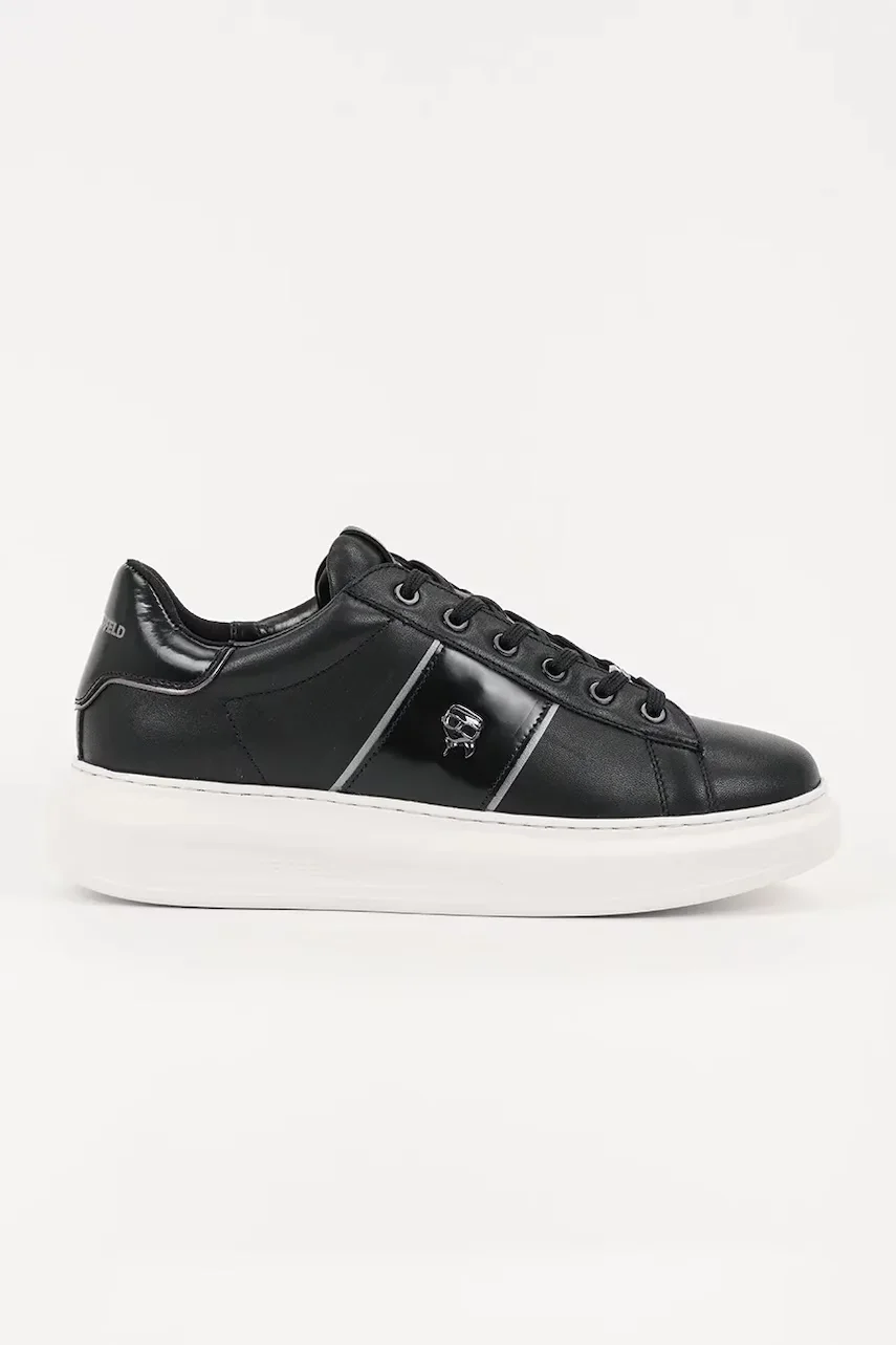 Karl Lagerfeld Кожени маратонки KAPRI MENS