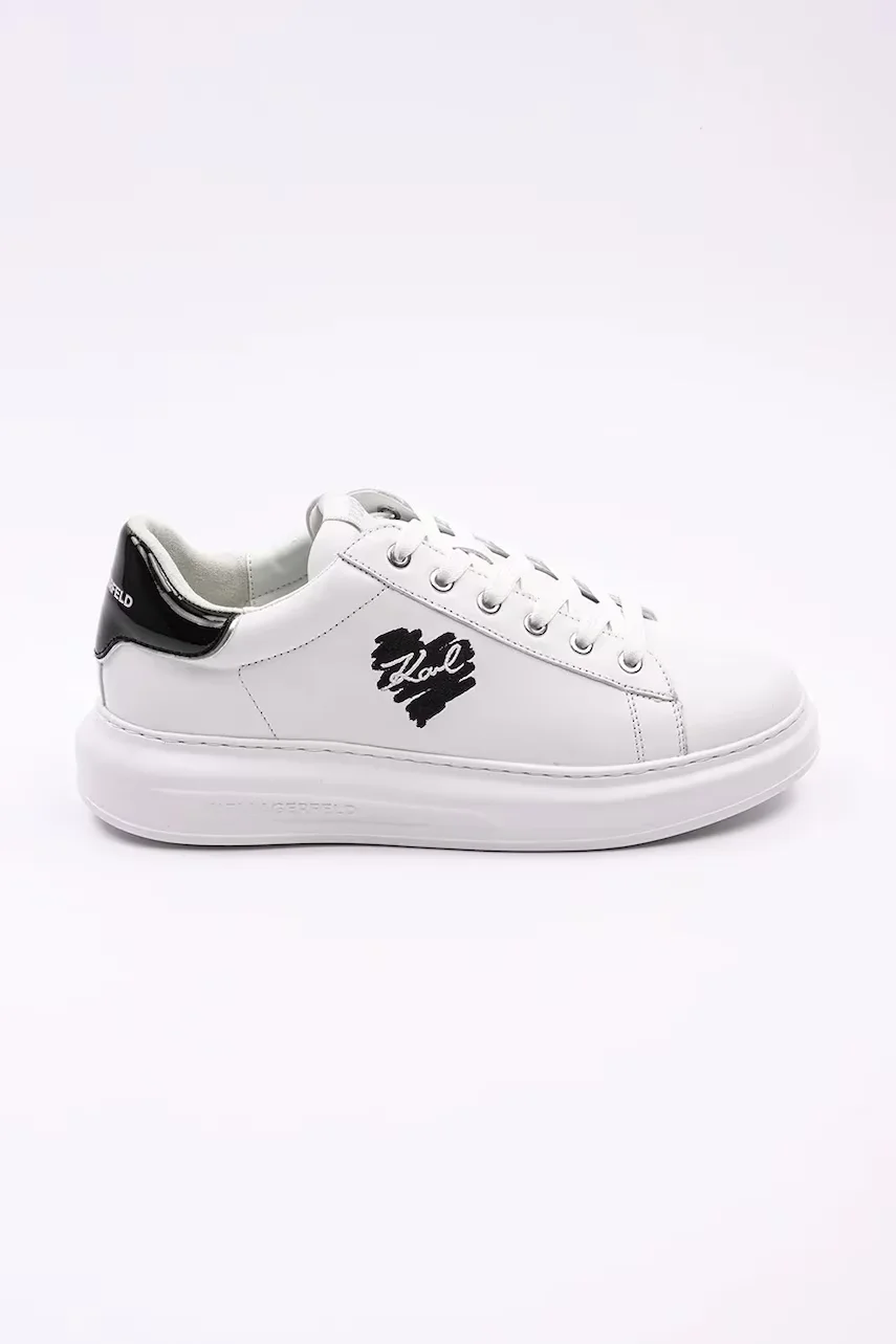 Karl Lagerfeld Кожени маратонки KAPRI MENS