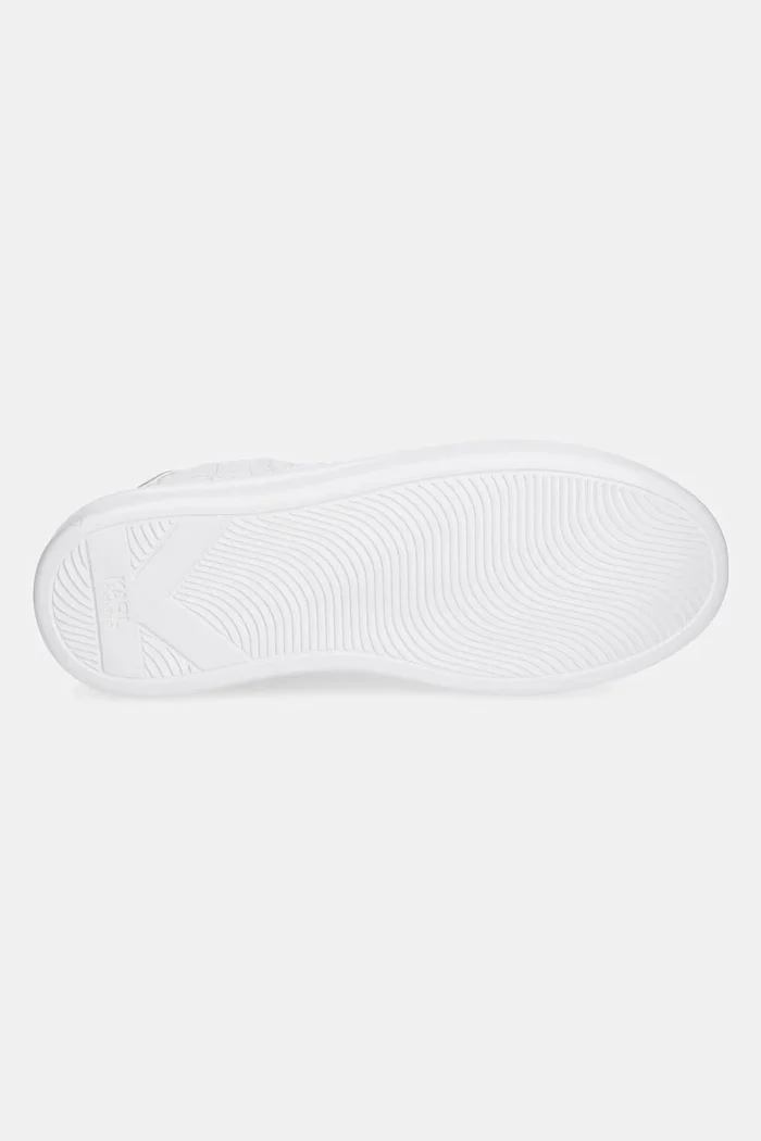 Karl Lagerfeld Кожени маратонки KAPRI MENS в бяло KL52549K