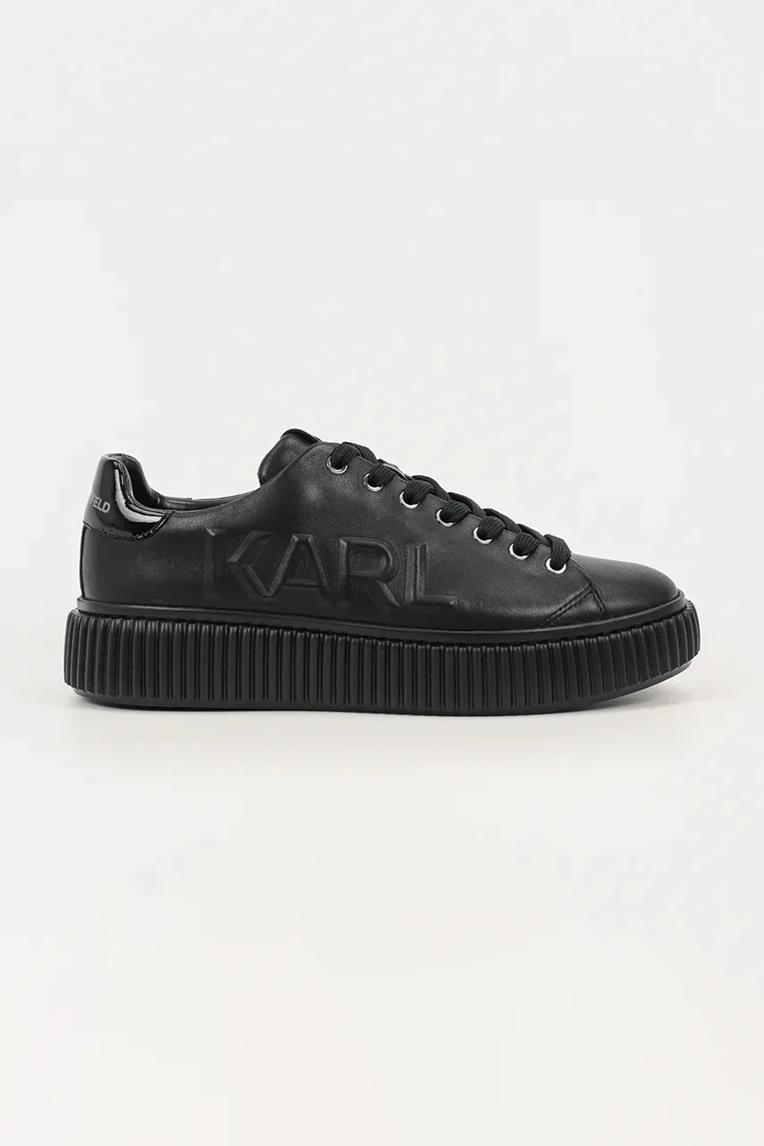 Karl Lagerfeld Кожени маратонки KAPRIKA