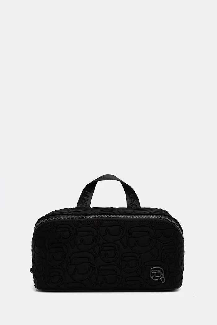 Karl Lagerfeld козметична чантичка за път IKON черна B3M32072