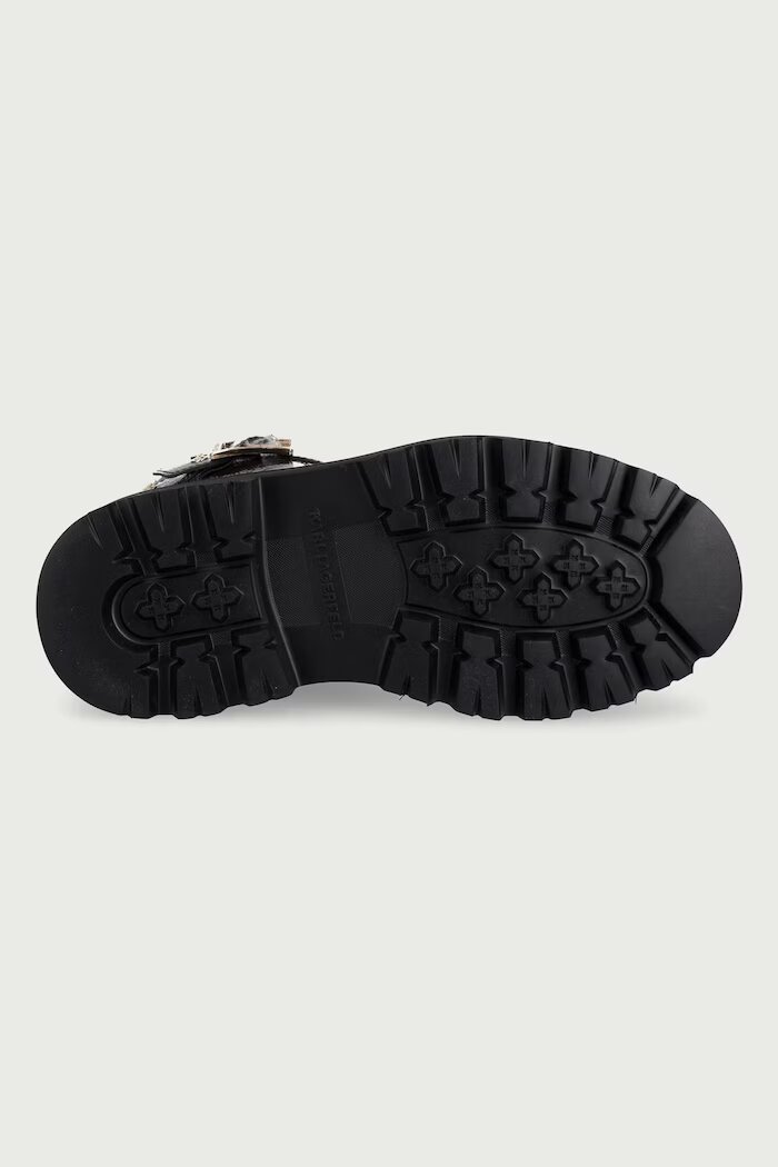 Karl Lagerfeld кубинки дамски от кожа Kyla кафяви KL43475