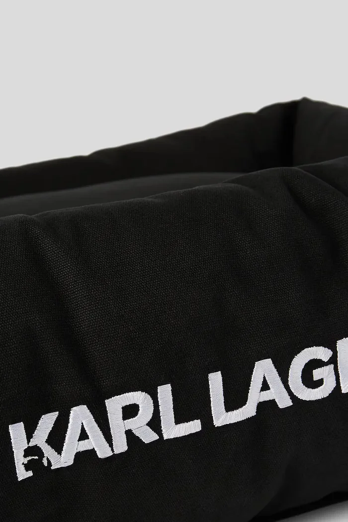 Karl Lagerfeld Легло за домашен любимец Ikon в черно A1W42043