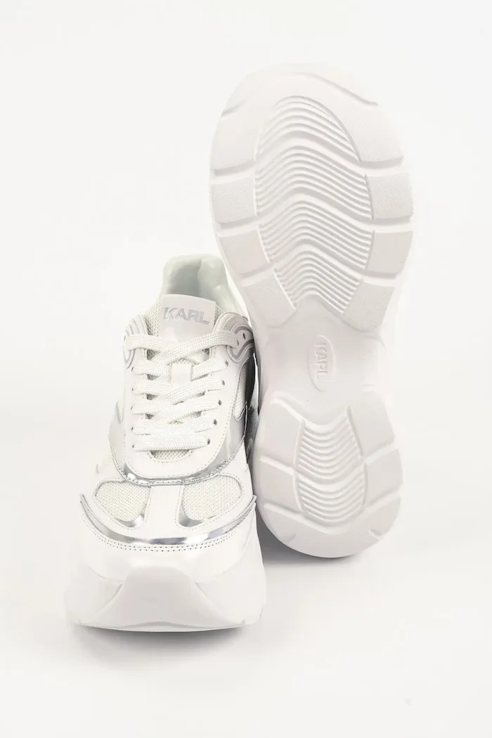 Karl Lagerfeld Маратонки KONTOUR WEDGE в бяло KL68016