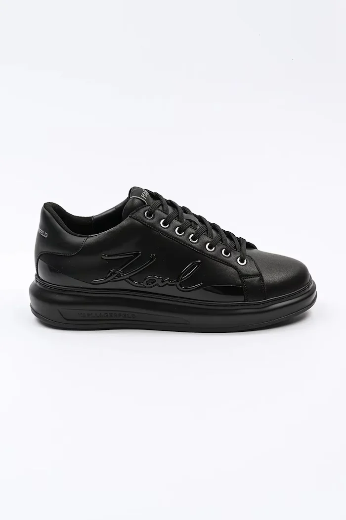 Karl Lagerfeld Маратонки от набук KAPRI MENS в черно KL52548F