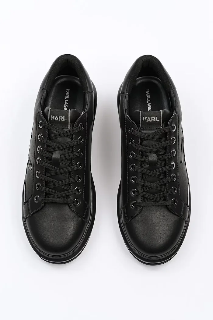 Karl Lagerfeld Маратонки от набук KAPRI MENS в черно KL52548F