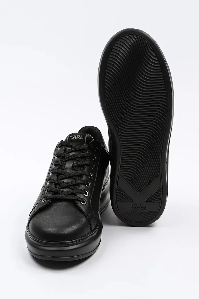 Karl Lagerfeld Маратонки от набук KAPRI MENS в черно KL52548F