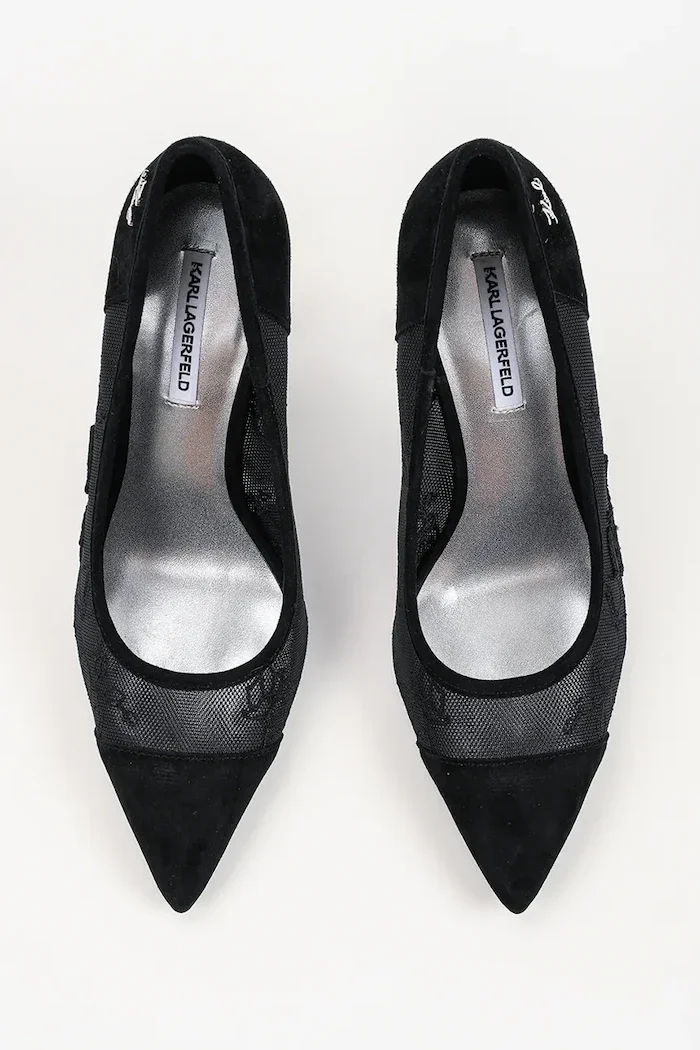 Karl Lagerfeld обувки с ток Sarabande черни KL30905L