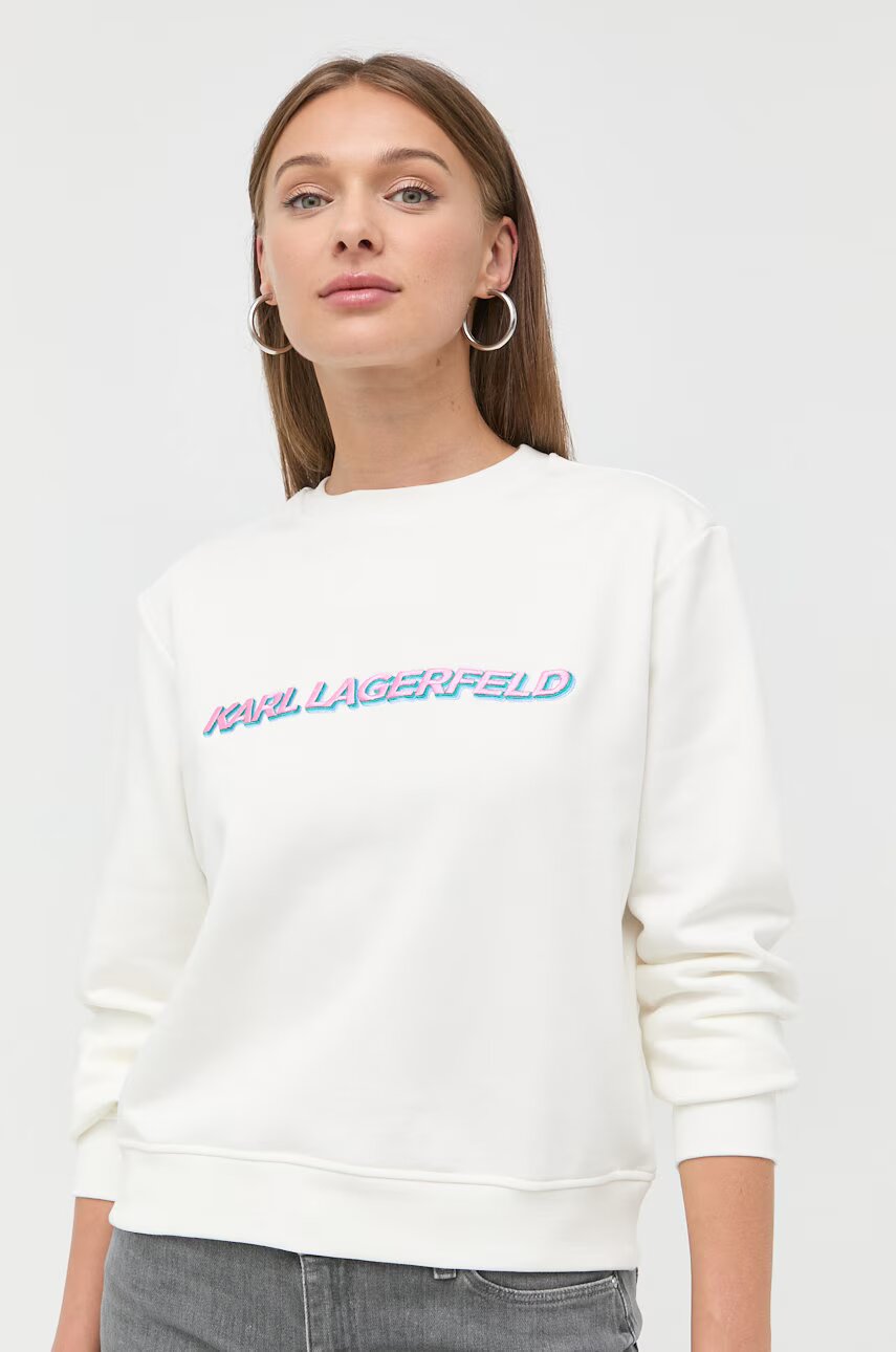 Karl Lagerfeld Памучен суичър