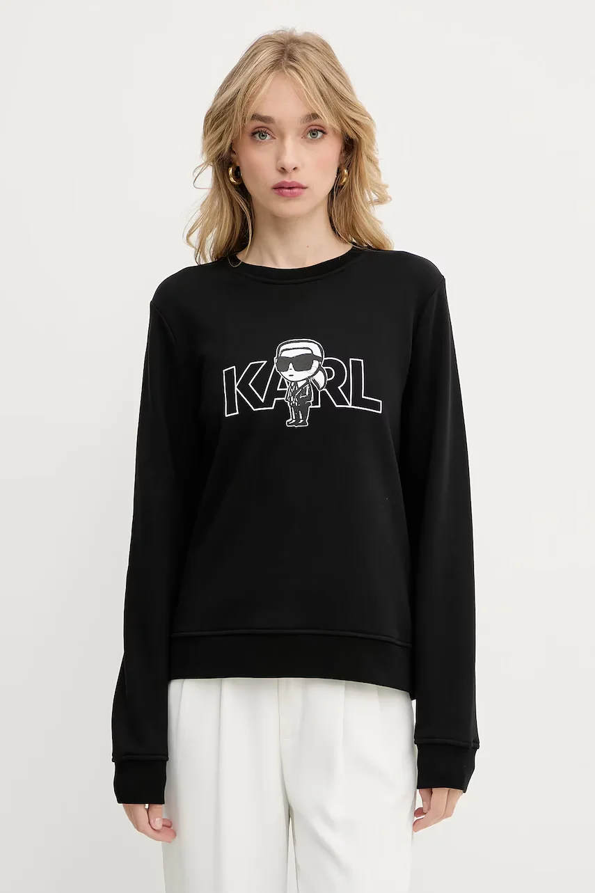Karl Lagerfeld Памучен суичър IKON