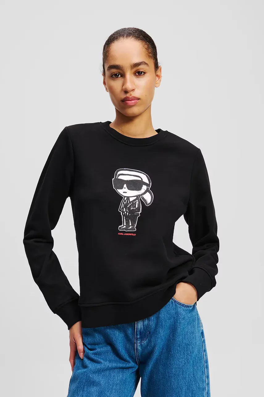 Karl Lagerfeld Памучен суичър IKON