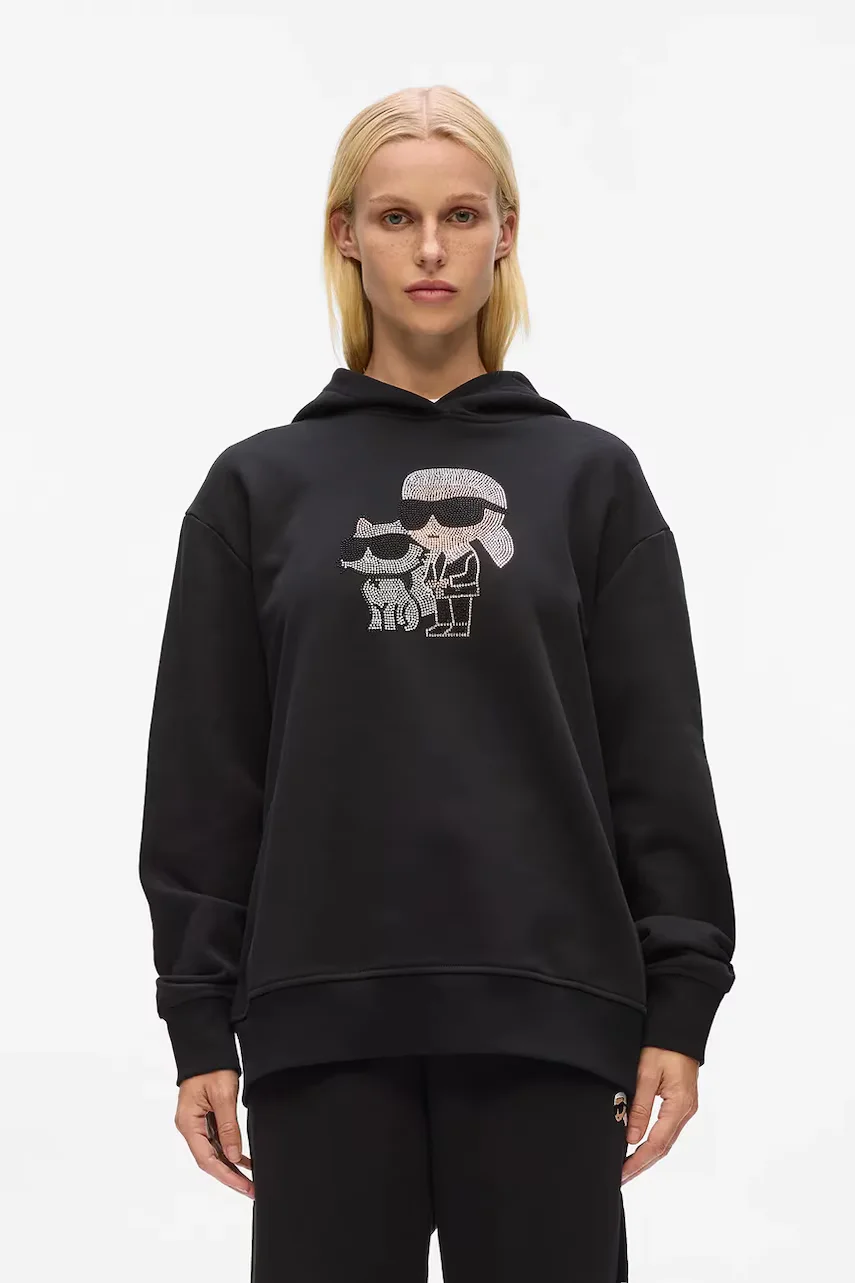 Karl Lagerfeld Памучен суичър IKON