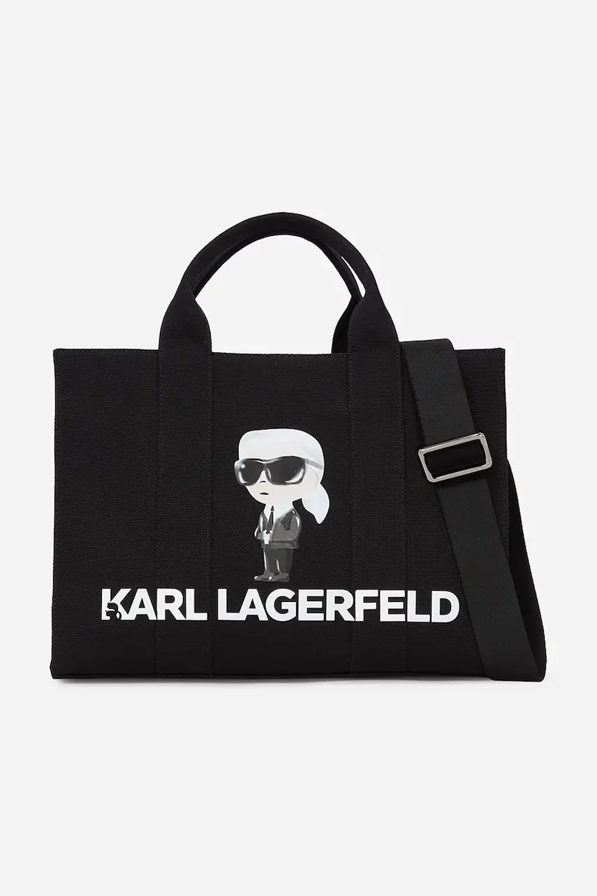 Karl Lagerfeld Памучна чанта IKON