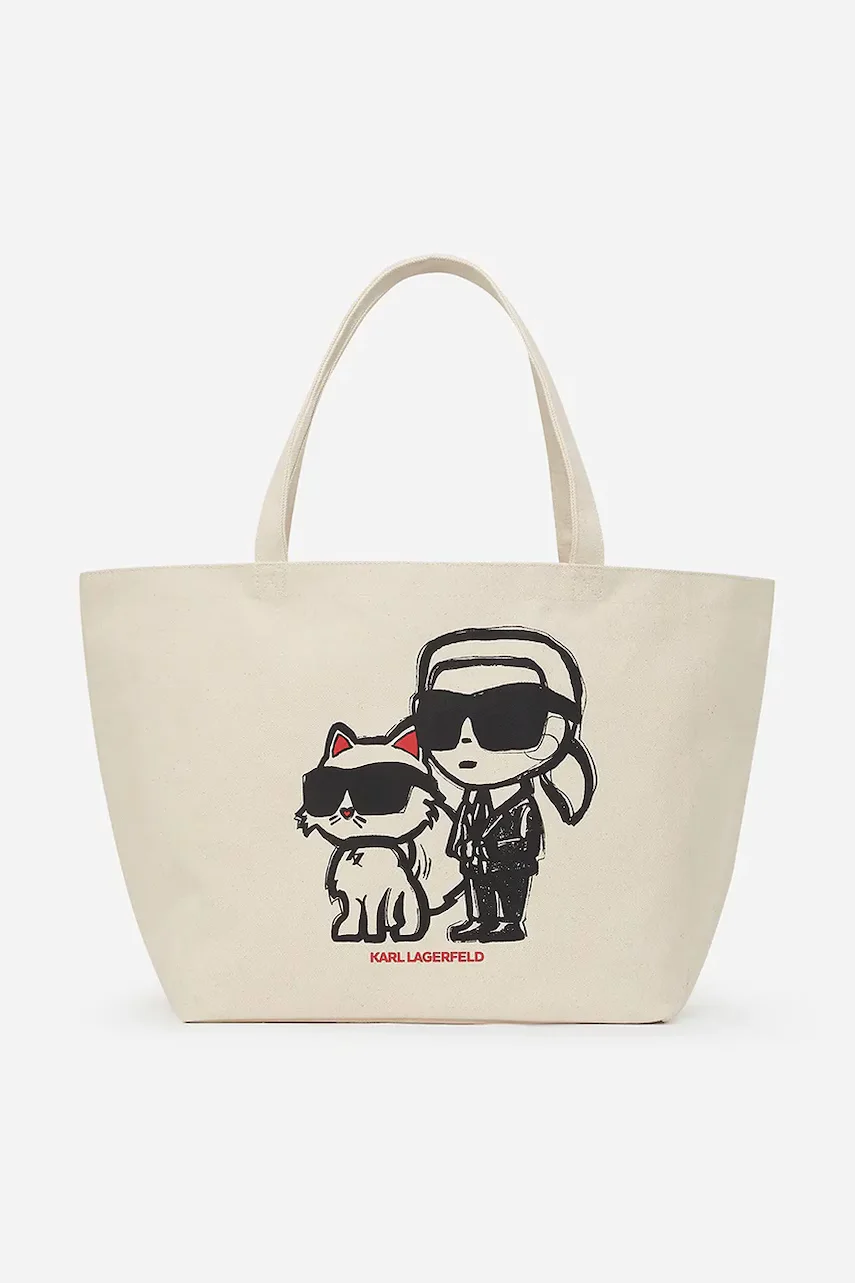 Karl Lagerfeld Памучна чанта IKON