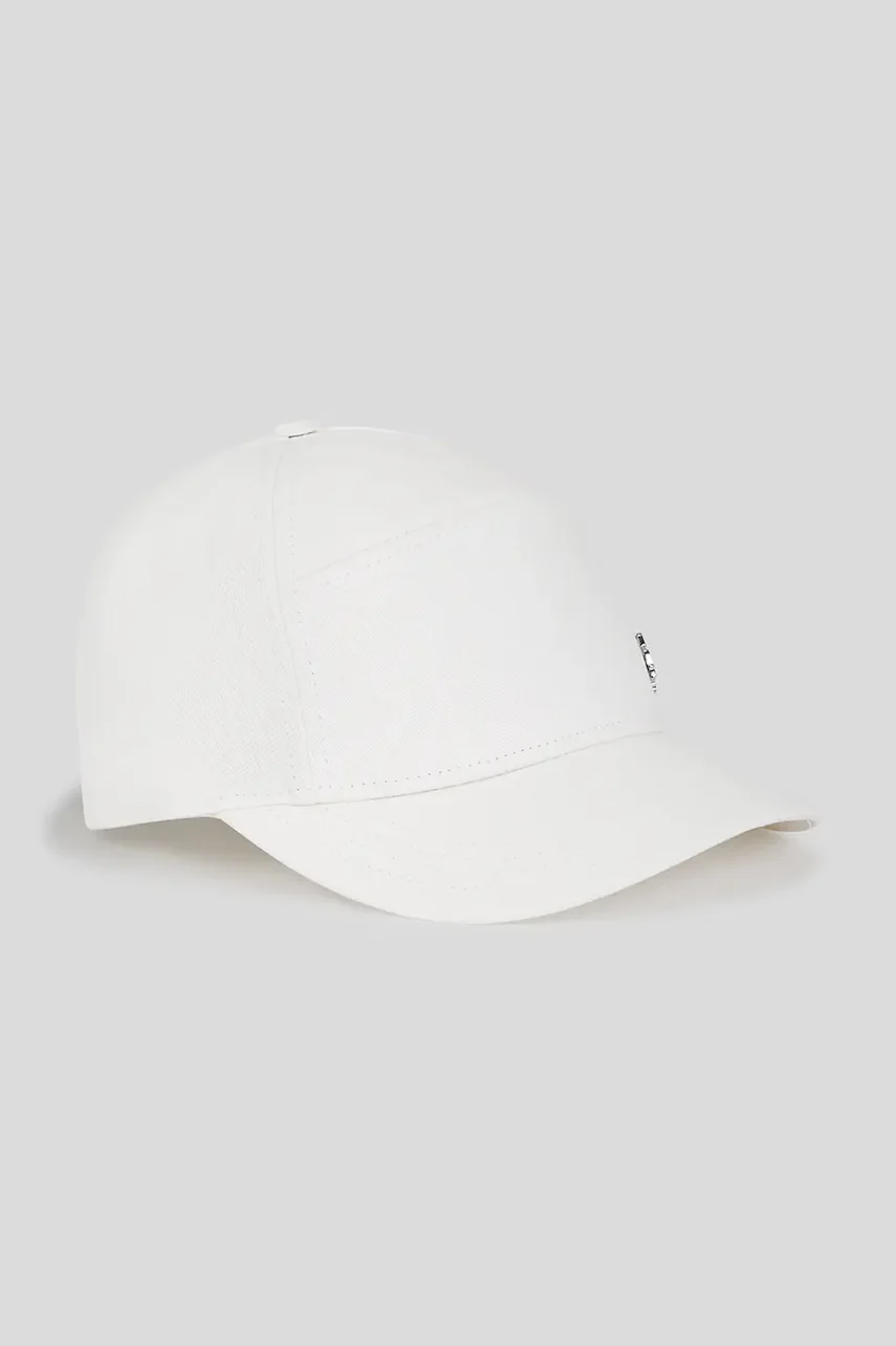 Karl Lagerfeld Памучна шапка с козирка IKON