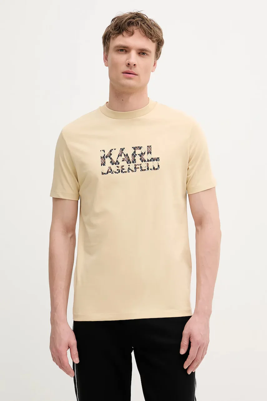 Karl Lagerfeld Памучна тениска