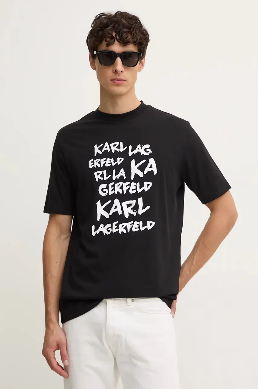 Karl Lagerfeld Памучна тениска