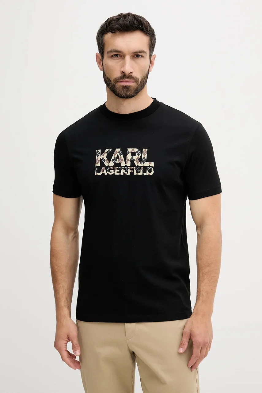 Karl Lagerfeld Памучна тениска