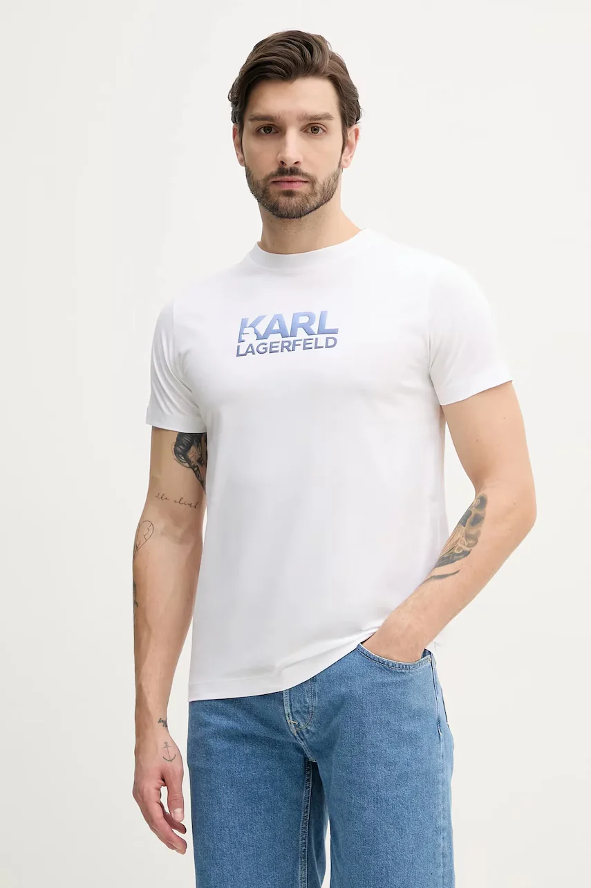Karl Lagerfeld Памучна тениска