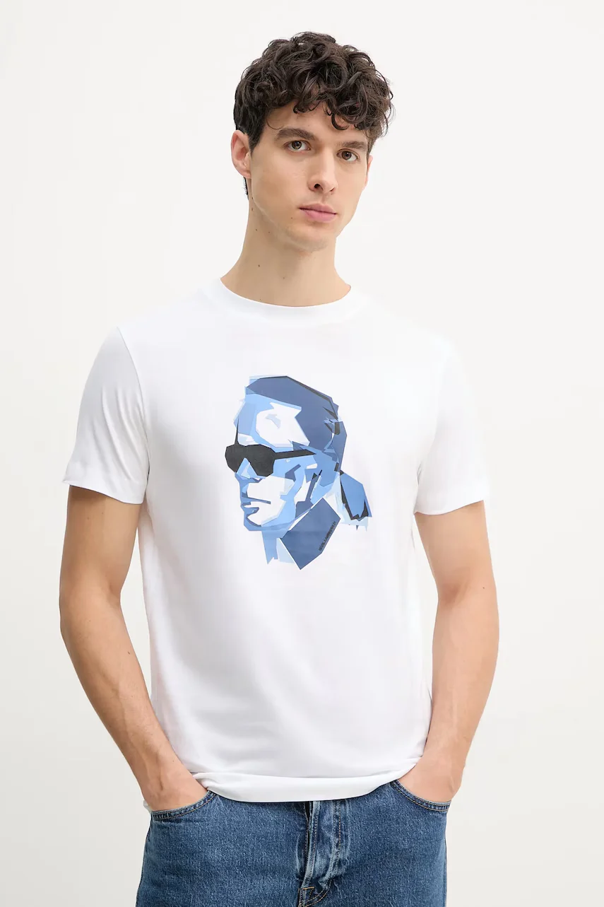 Karl Lagerfeld Памучна тениска