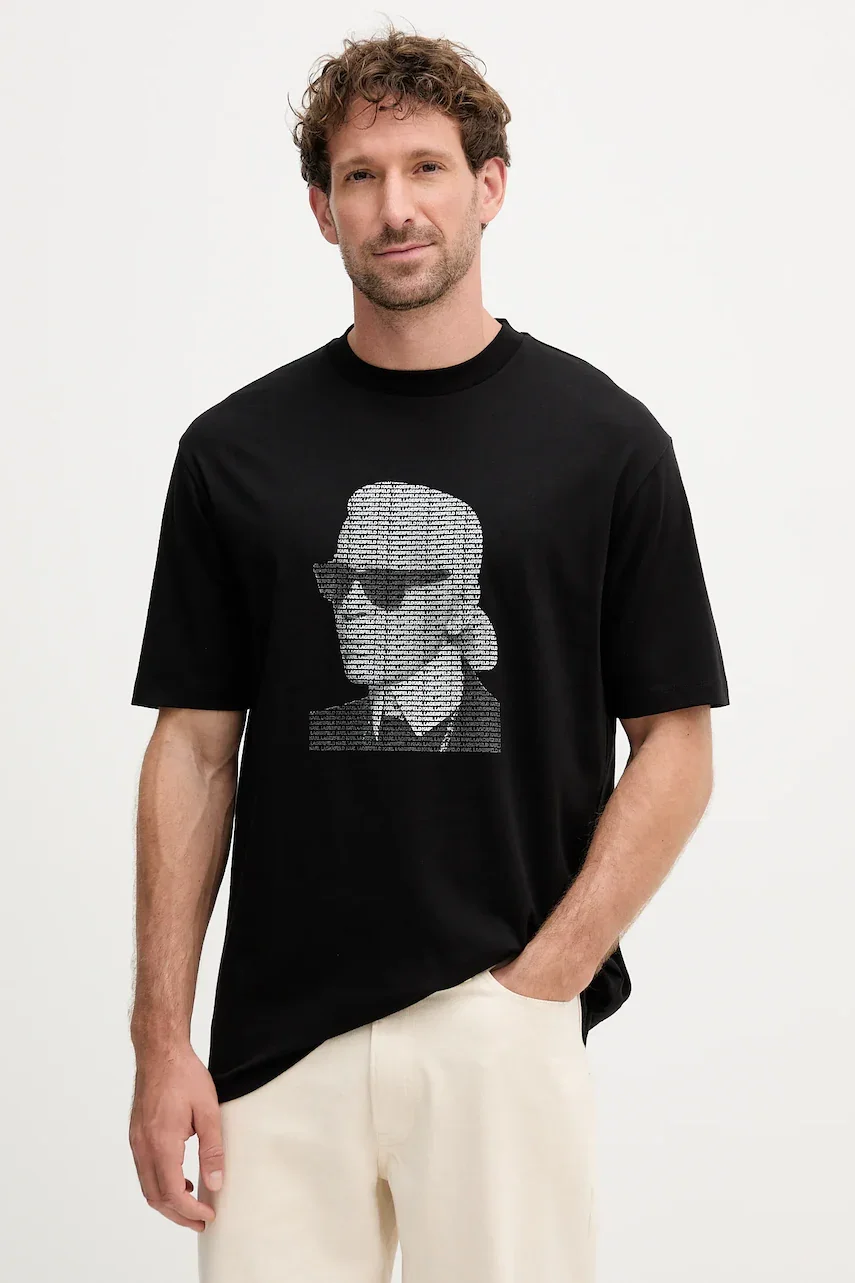 Karl Lagerfeld Памучна тениска