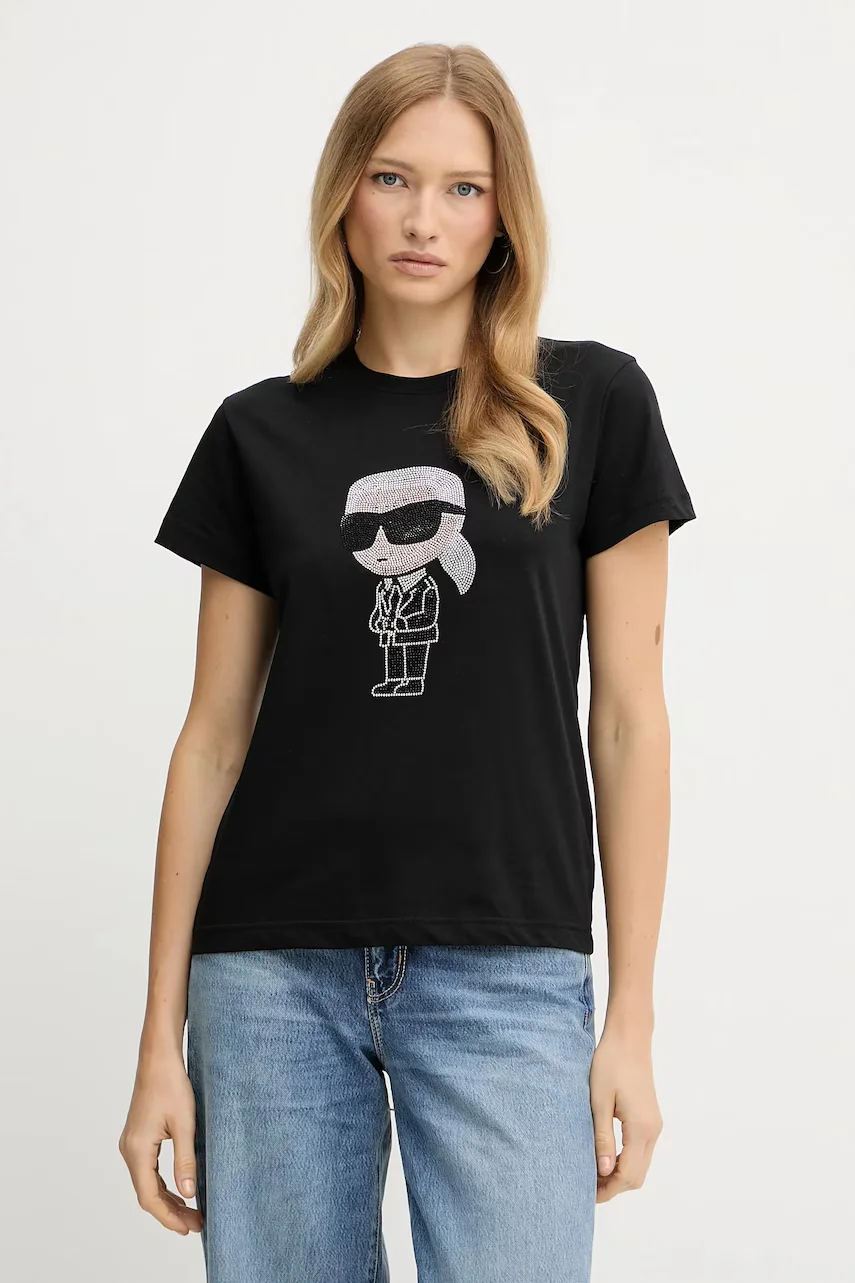 Karl Lagerfeld Памучна тениска
