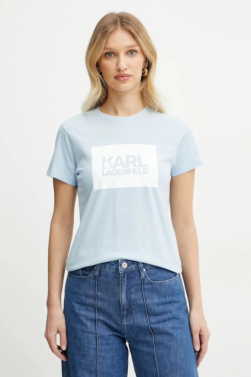 Karl Lagerfeld Памучна тениска