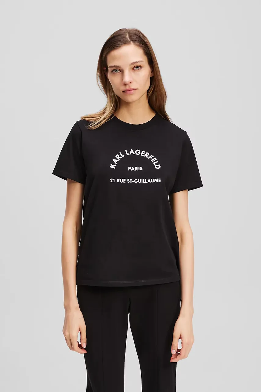 Karl Lagerfeld Памучна тениска