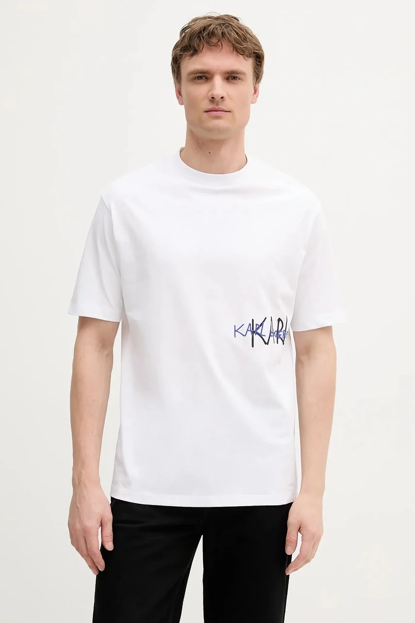 Karl Lagerfeld Памучна тениска