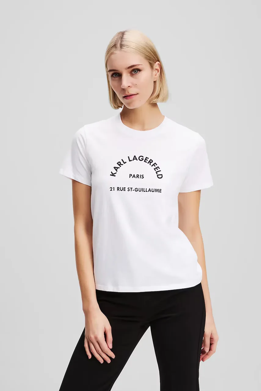 Karl Lagerfeld Памучна тениска