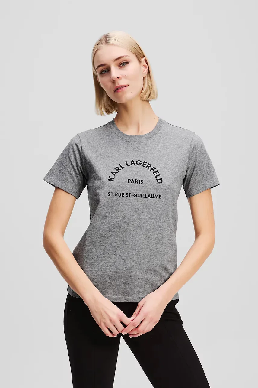 Karl Lagerfeld Памучна тениска