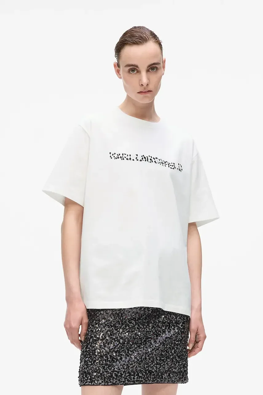 Karl Lagerfeld Памучна тениска