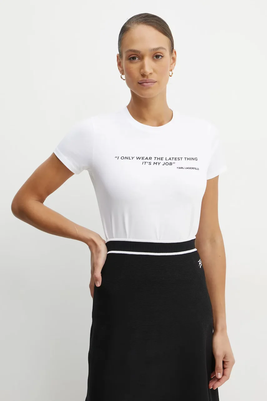 Karl Lagerfeld Памучна тениска