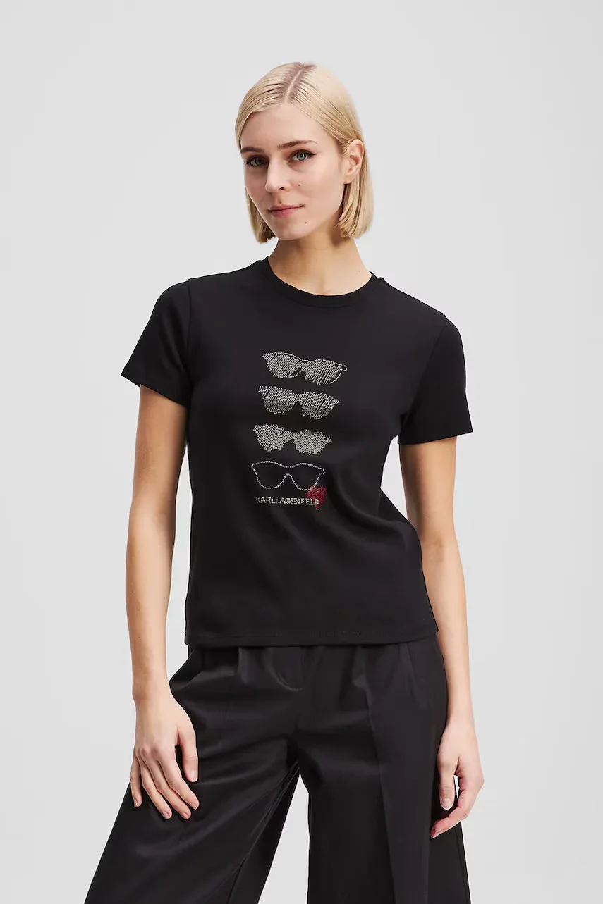 Karl Lagerfeld Памучна тениска