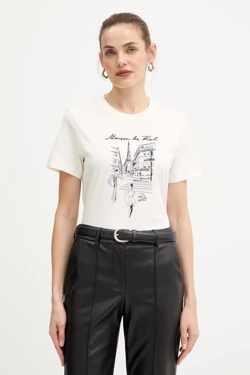 Karl Lagerfeld Памучна тениска