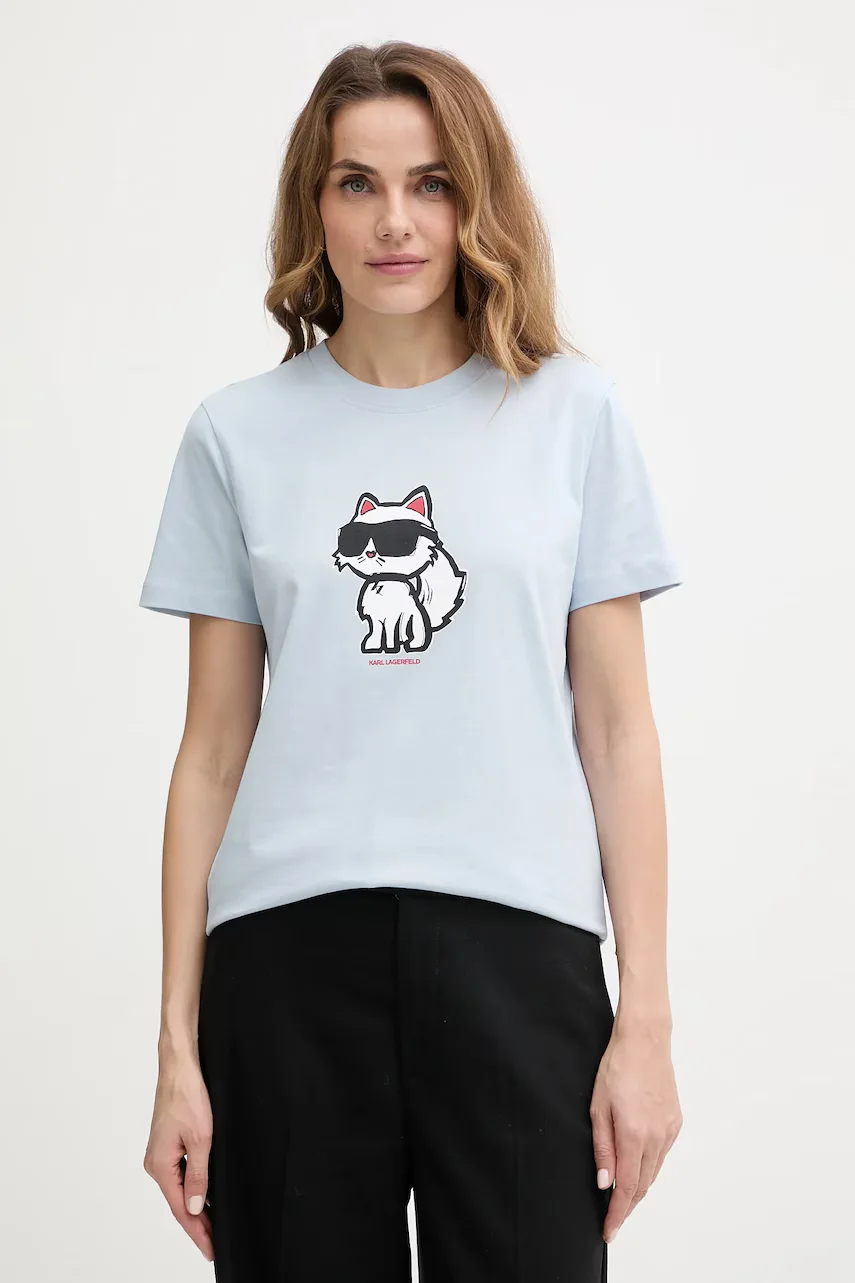 Karl Lagerfeld Памучна тениска
