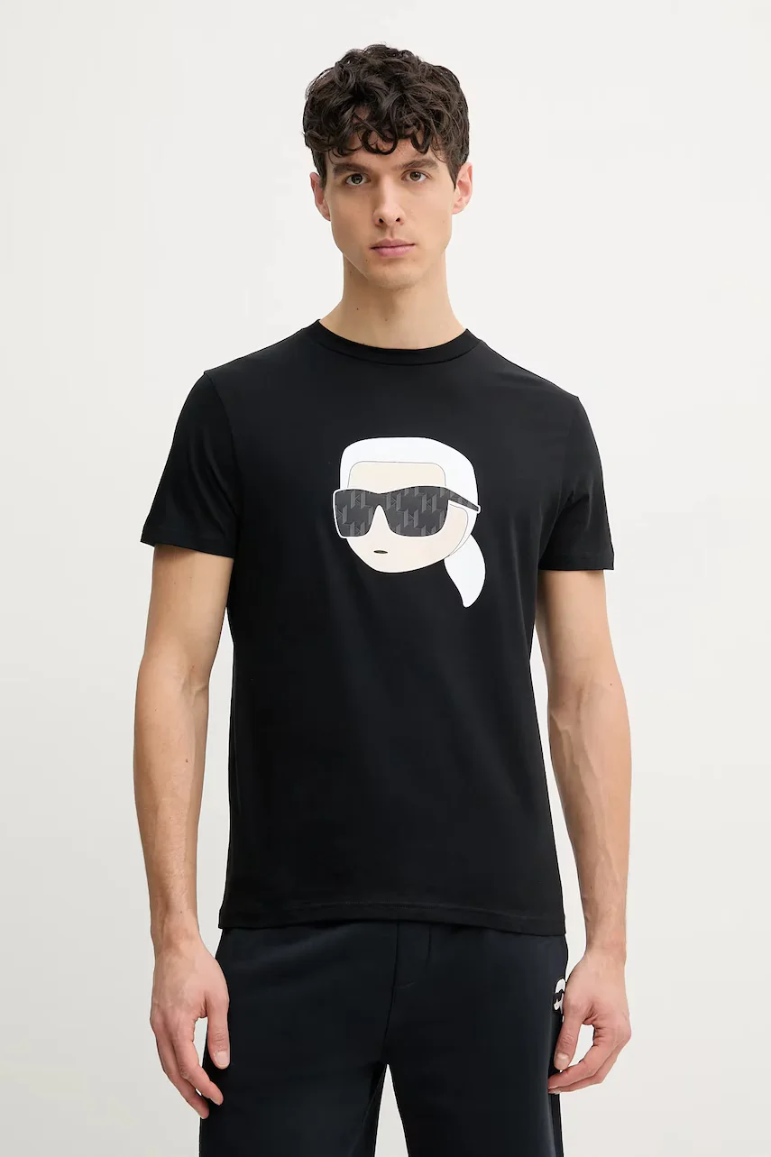 Karl Lagerfeld Памучна тениска