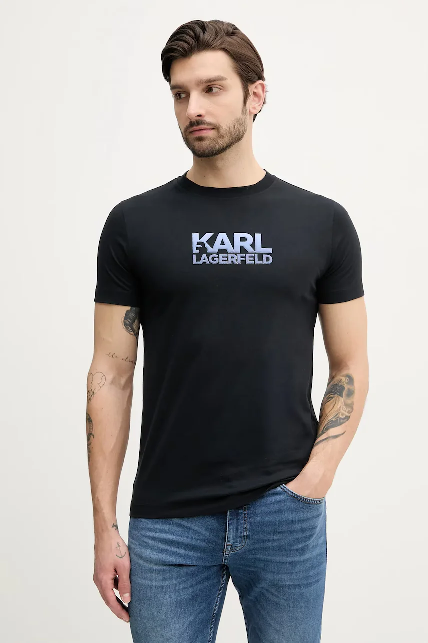 Karl Lagerfeld Памучна тениска