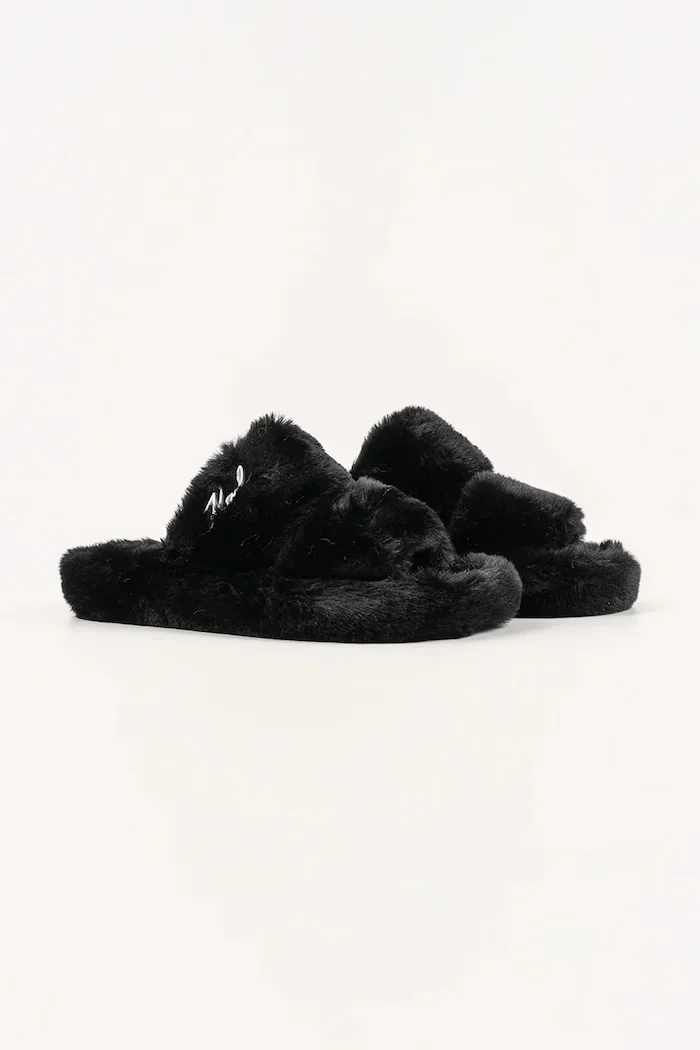 Karl Lagerfeld Пантофи HYPNOS в черно KL80674