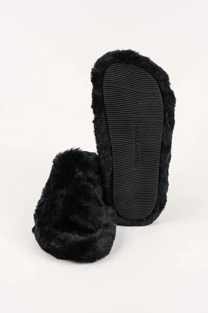 Karl Lagerfeld Пантофи HYPNOS в черно KL80674